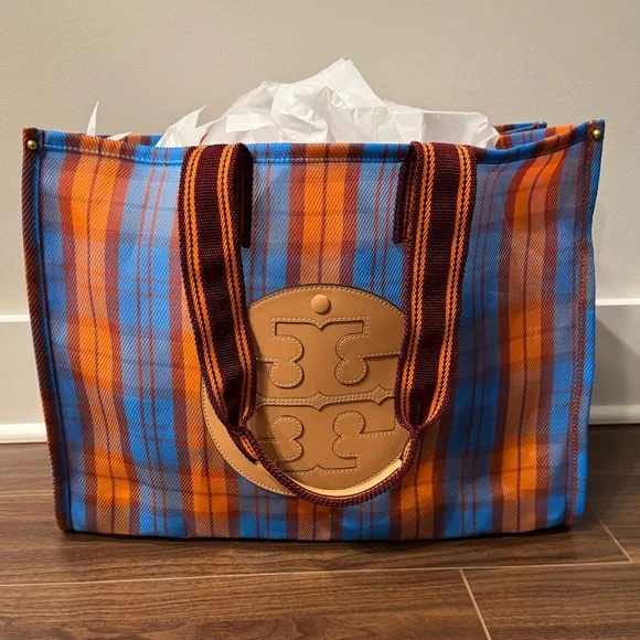 TORY BURCH Ella Mesh Market Tote Bag - Picture 6 of 8